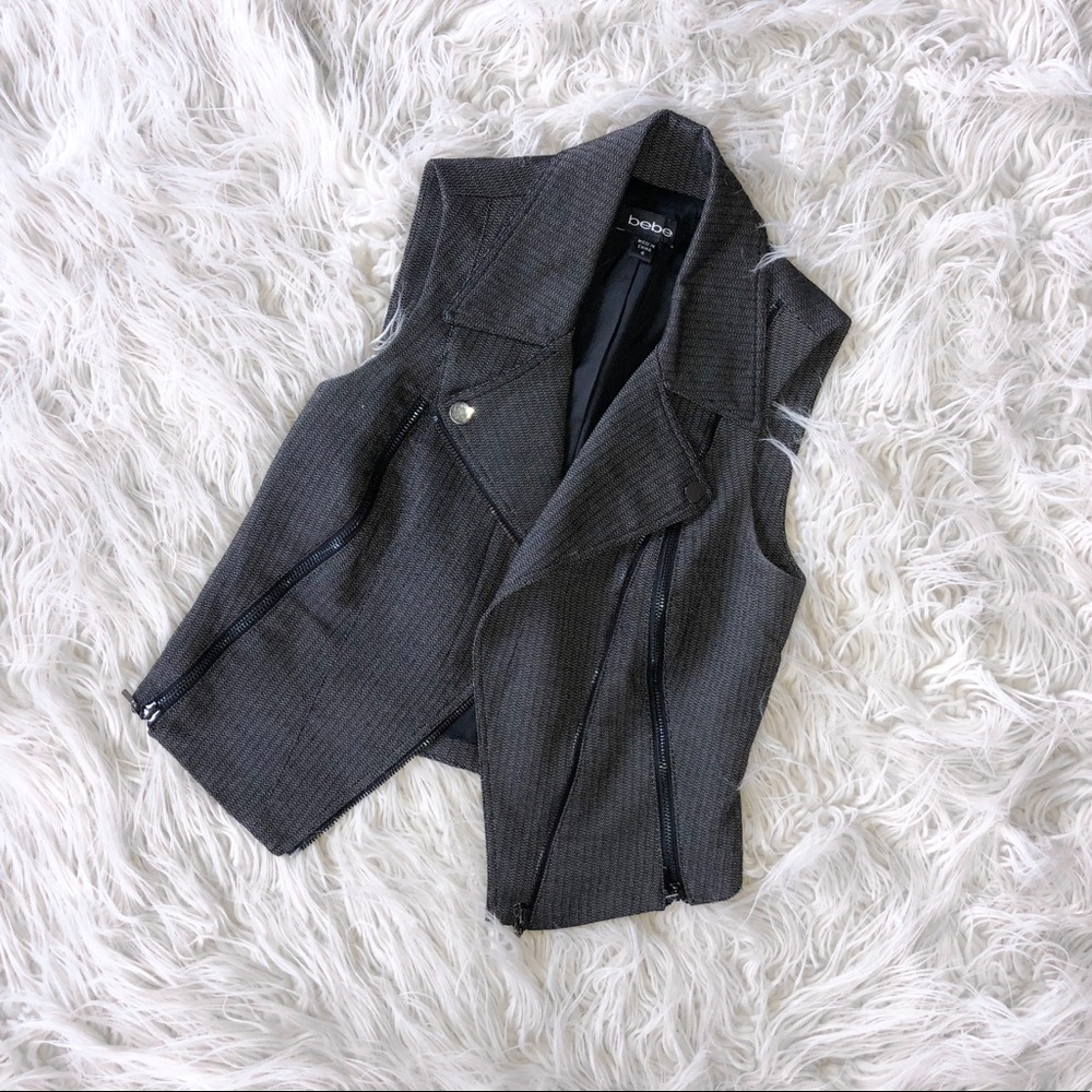 Zipper Detail Vest